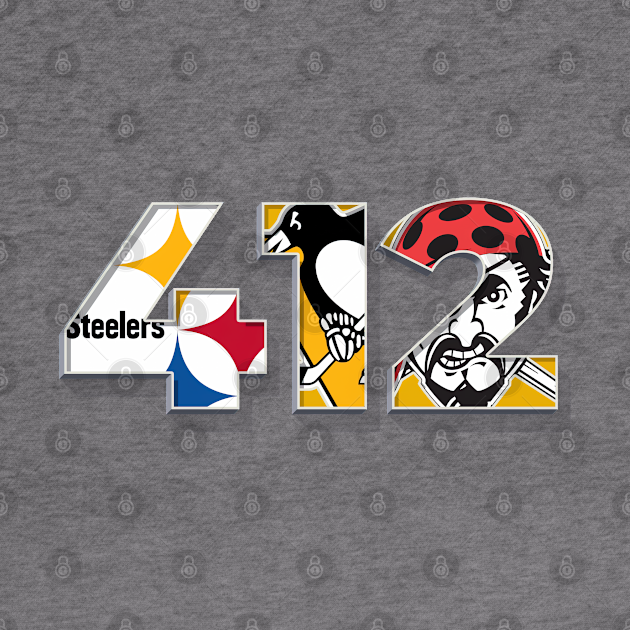 Area Code 412 Sports Teams For Pittsburgh Pittsburgh Hoodie